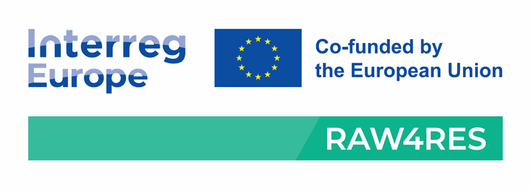 Logo for Interreg Europe-projektet RAW4RES