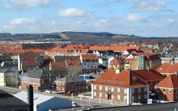 Panoramaudsigt Frederikshavn