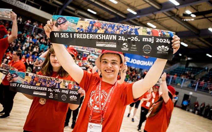 Deltagere i Special Olympics Idrætsfestival i Kolding 2022