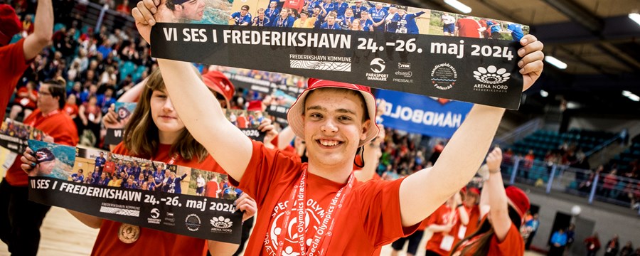 Deltagere i Special Olympics Idrætsfestival i Kolding 2022