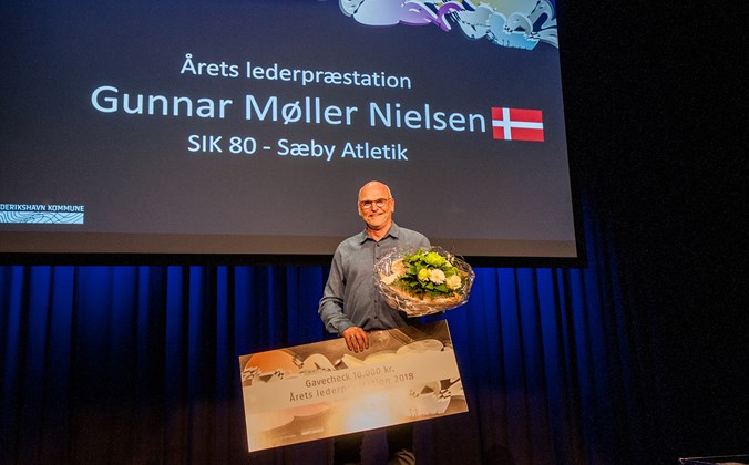 Gunnar Møller Nielsen modtog ved seneste prisfest i 2019 Årets lederpræstation
